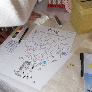 arbre à empreintes licorne