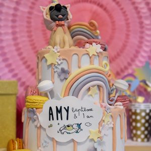 gâteau anniversaire licorne